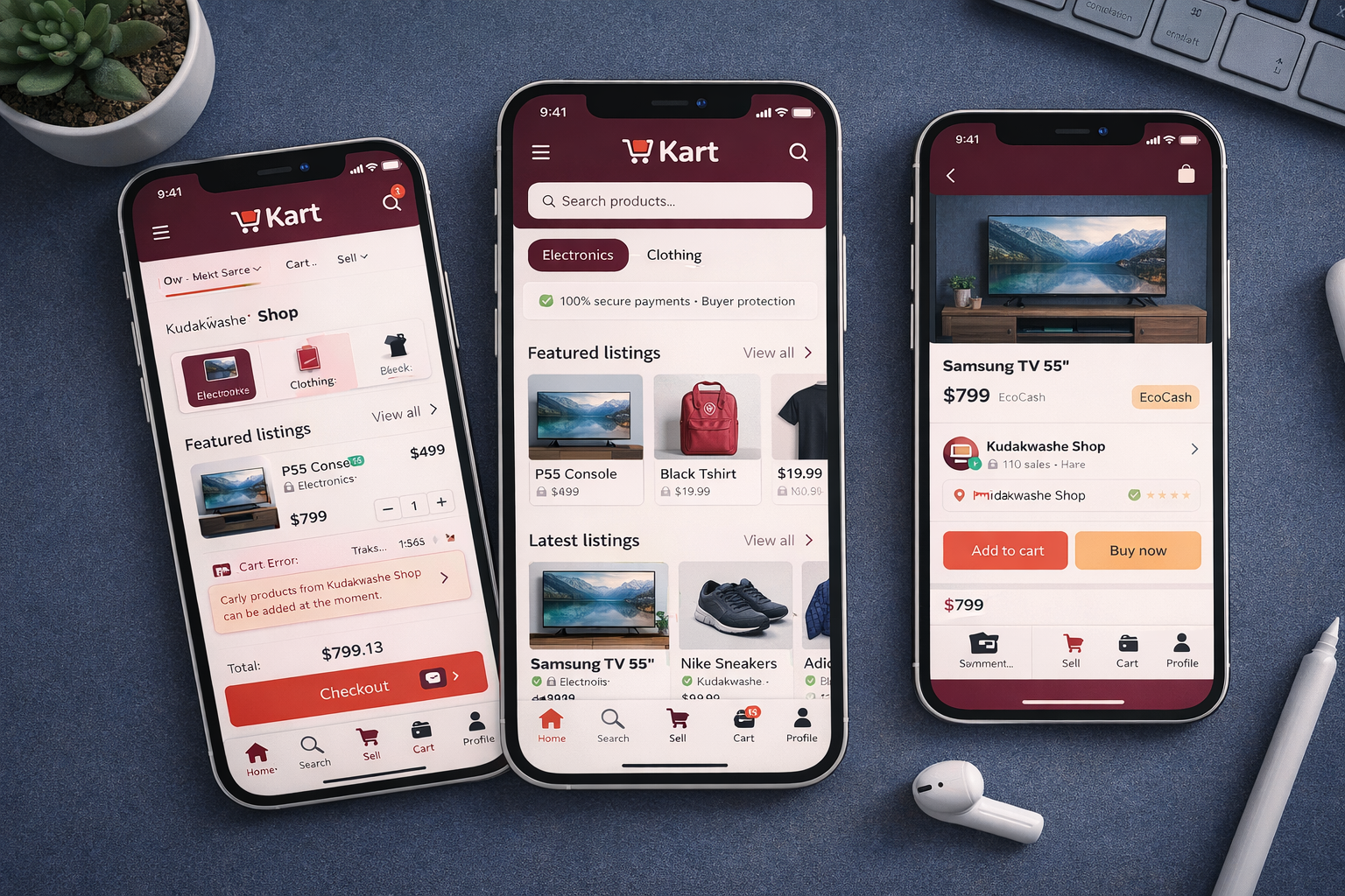 Kart - Zimbabwean Super Marketplace